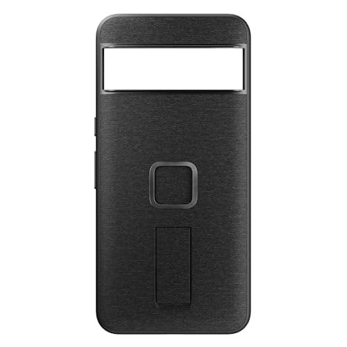 Image of Peak Design Mobile Everyday Loop Case for Google Pixel 8 Pro, Charcoal, With Loop, Slim Profile, Drop Protection, Weatherproof Fabric Shell, SlimLink Connects to Peak Design Mobile Mounts & Gear
