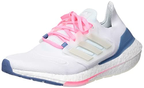 Image of adidas Women's Ultraboost 22 W Trainers, Ftwr White Grey One Almost Blue, 5 UK
