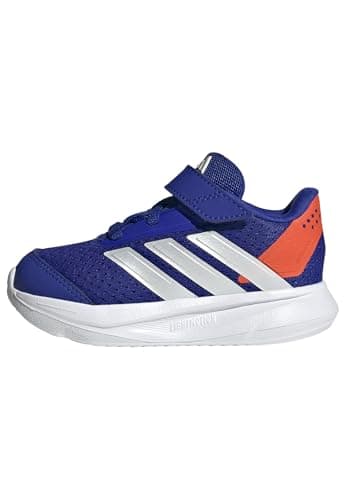 Image of adidas Unisex Baby Duramo SL2 Shoes Infants, Lucid Blue/Zero met./Impact Orange, 8.5 UK Child