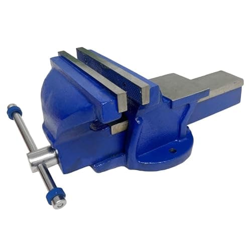 Image of 8” / 200mm Engineers Fixed Base Bench Vice Workshop Machining 200mm Opening