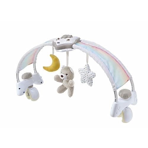 Image of Chicco Rainbow Sky 2 in 1 Rainbow Play Arch with Light and Sound, Works with 3 AAA Batteries (Not Included), Unisex, Age 0 Months +