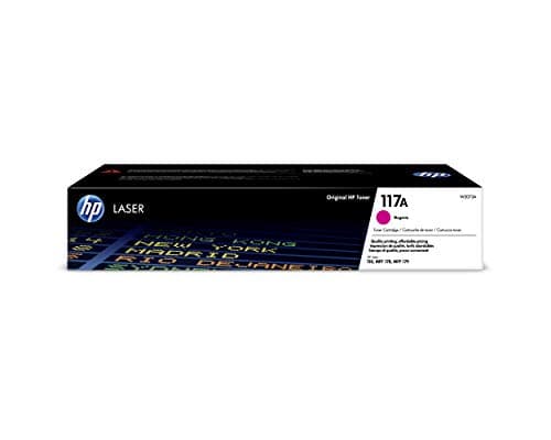 Image of HP W2073A 117A Original Laser Toner Cartridge, Magenta, Single Pack