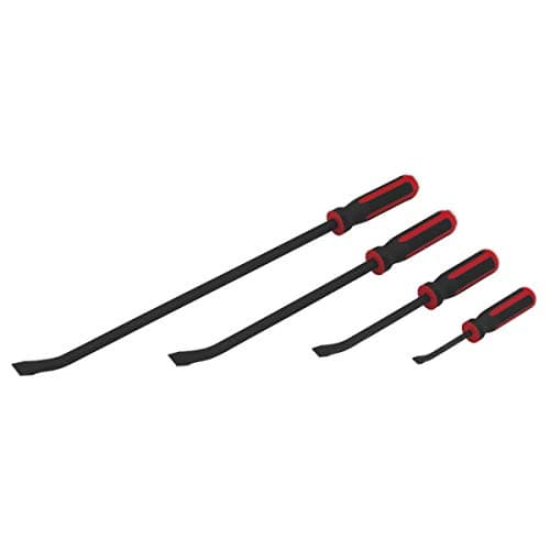 Image of Sealey Ak9105 Angled Prybar Set 4Pc Heavy-Duty