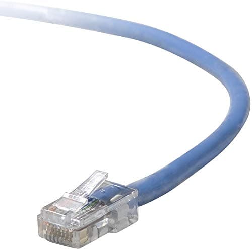 Image of Belkin FBA_A3L791B50CM-BLS Cat5e Snagless UTP Patch Cable, 0.5m - Blue