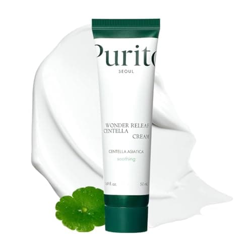 Image of PURITO Centella Cream, Korean Centella, for All Skin Types, Soothing, Facial Cream for face, K-Beauty, Korean Skin Care, 50ml 1.7 fl.oz