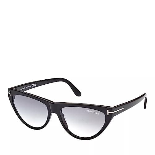 Image of Tom Ford FT0990 01B Amber-02 Black Sunglasses