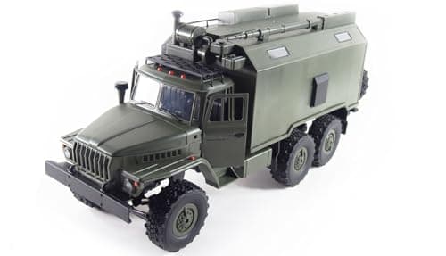 Image of 22371 Amewi Ural B36 Military Truck 6WD RTR 1:16 Green