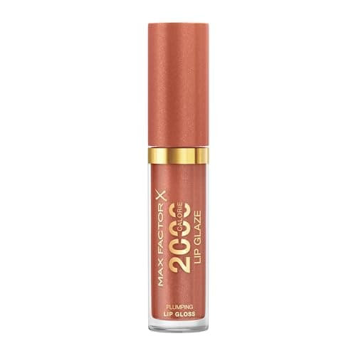 Image of Max Factor 2000 Calorie Lip Glaze Colorful Lip Gloss Gloss with Volumizing Effect, Nutrient Complex with Hyaluronic and Squalane, Vegan, Fb. 170 Nectar Punch, 0.17 fl oz
