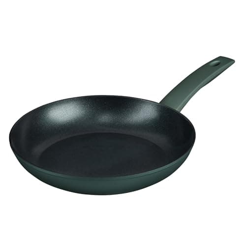 Image of Prestige Earth Friendly 24cm Non-Stick Induction Frying Pan – Plant-Based Coating, Toxic Free, Made in Italy, Green