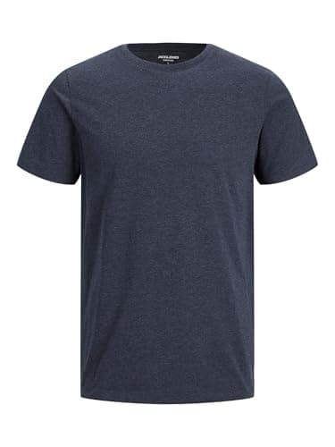 Image of JACK & JONES Men's Jjebradley Tee SS Noos Sweat Shorts, Blazer Navy, S