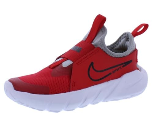 Image of NIKE Unisex Kids' Flex Runner 2 Sneaker, Red/Black/Pale Grey, 17.0 cm