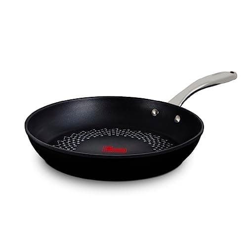 Image of Tower T900301 SmartStart Ultra Forged 28cm Aluminium Frying Pan with Easy Clean Aeroglide Non-Stick, 15x Stronger, Induction Compatible, Oven Safe up to 220°, Long Lasting, PFOA Free