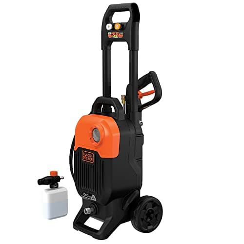 Image of BLACK+DECKER Electric Cold Water Pressure Washer, 2,000 MAX PSI, 1.2 GPM (BEPW2000)