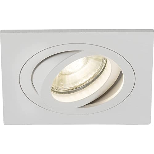 Image of Knightsbridge GU10 Ambar Single Tilt White Downlight