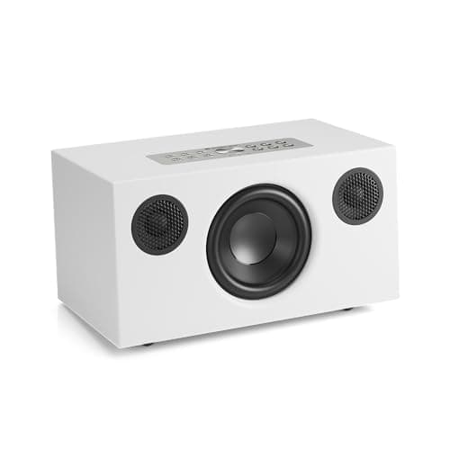 Image of Audio Pro C5 MkII W Wireless Multiroom Speaker 40 W Class-D Amplifier, AirPlay 2, Google Cast, Spotify Connect, Bluetooth 4.2, Subwoofer Out (White)