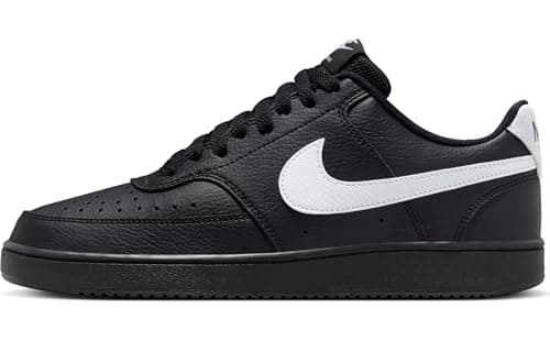 Image of Nike FZ0630-010 Nike Court Vision Low Men Black White UK 9
