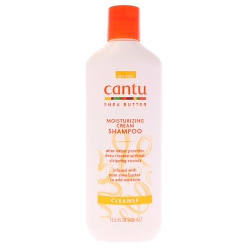 Image of CANTU Moisturizing Cream Shampoo, Shea Butter 400 ml (Pack of 1)