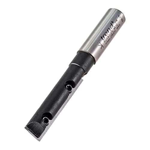Image of Trend Professional Rota-Tip Single Blade Straight Router Cutter, 1/2 Inch Shank, 12.7mm Cut Diameter & 49.5mm Cut Length, RT/13X1/2TC