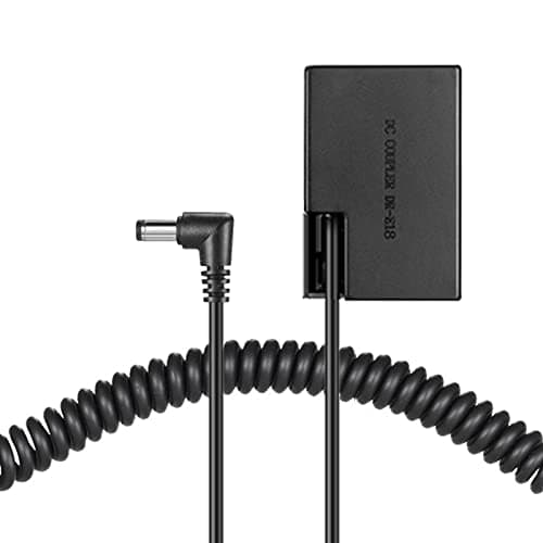 Image of Raeisusp DR-E18 DC Coupler Cable LP-E17 Dummy Battery for Canon Camera EOS RP 77D R10 250D 800D 850DT6s 760D T6i T7i 750D Kiss 8000D x8i R8 R10 R50 R100