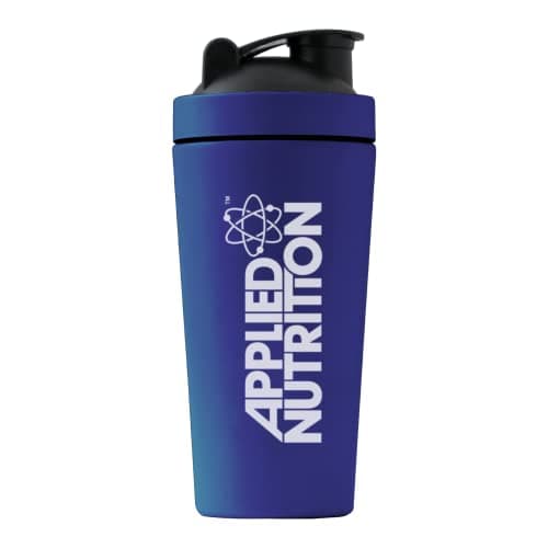 Image of Applied Nutrition Metal Protein Shaker - Sports Supplements Stainless Steel Shaker, Metal Shaker Bottle, Durable & Lightweight (750ml)