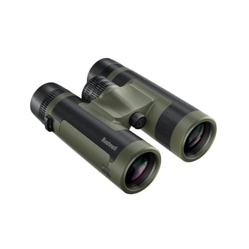 Image of Bushnell R5 8x42 Binoculars with Vault Lite Bino Chest Harness, Phase 3 Coatings, Dielectric Coatings, EXO Barrier, IPX7 Waterproof - Binoculars for Hunting and Bird Watching