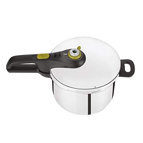Image of Tefal P2530737 Pressure Cooker, Stainless Steel, Metallic Silver, 1 cm