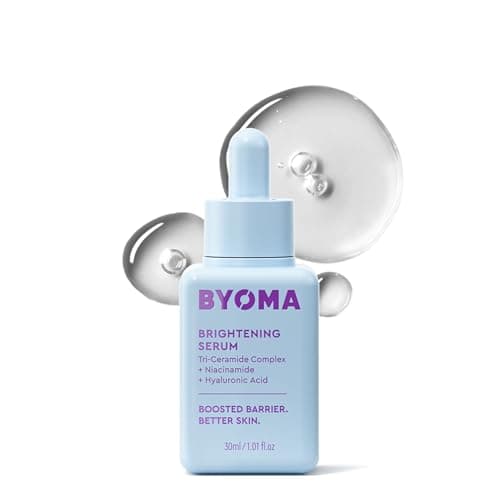 Image of BYOMA Brightening Serum (30ml) Brightening and Hydrating Face Serum with Hyaluronic Acid, Niacinamide and Ceramides - For Glowing and Radiant Skin