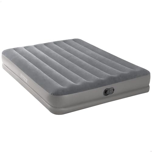 Image of Intex Dura-Beam Standard Series Prestige Mid-Rise Air Mattress with Fastfill USB Powered Internal Air Pump