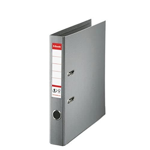 Image of Esselte 811480 Ring Binder - Ring Binders (Grey, A4, 52 x 287 x 318 mm)