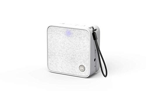 Image of Motorola Sonic Boost210 - Wireless Bluetooth Speaker - 3.5 mm AUX, for Smartphone/Tablet/MP3 Devices - Microphone for Calls/Amazon Alexa/Siri/Google Assistant - White