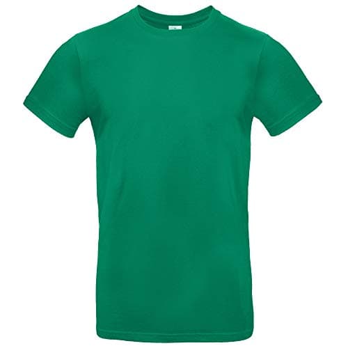 Image of B&C Men's #E190 Tee, Kelly Green, XL. TU03T