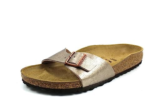 Image of Birkenstock 1020632 Madrid graceful taupe, Birko Flor Women Taupe UK 7.5