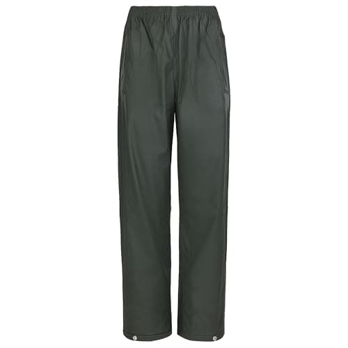 Image of Fort - Flex Trousers - Waterproof Workwear - Windproof - Welded Seams - Waterproof Trousers - Mens Work Trousers Green