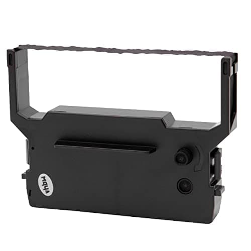 Image of vhbw Ribbon Cartridge Compatible with Citizen IDP 3550, IDP 3545, IDP 3551, IDP 3546, IDP 3541 Dot Matrix, Receipt Printer - Black Ink Ribbon