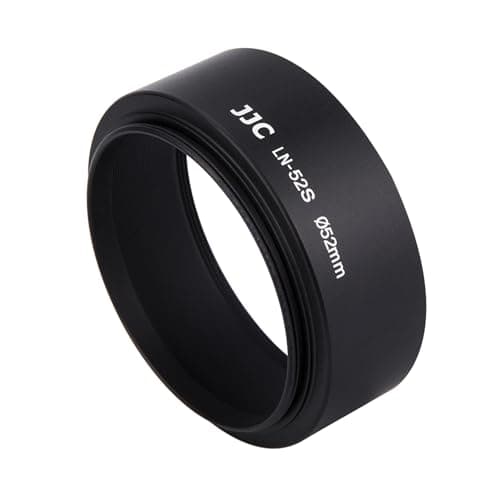 Image of JJC 52mm Screw-in Standard Metal Lens Hood Univeral for 52mm Thread Lens, as for Nikon AF Nikkor 50mm f/1.8D,Nikon AF Nikkor 50mm f/1.4D,Canon EF-S 60mm f/2.8 Macro USM