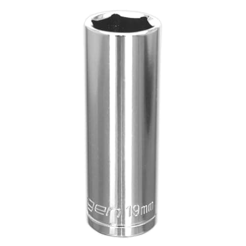 Image of Sealey WallDrive Socket 19mm Deep 1/2"Sq Drive - S0675