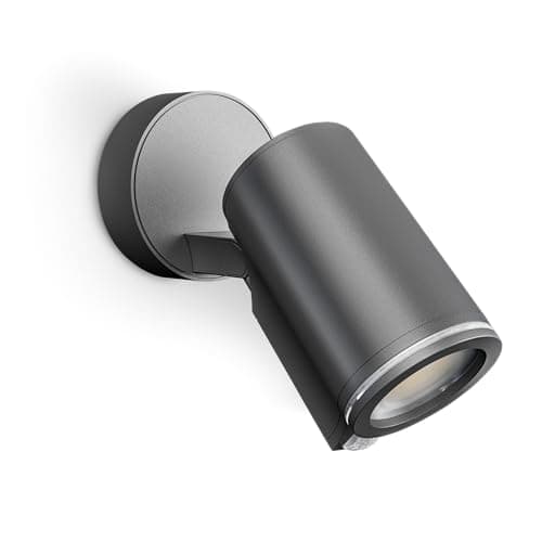 Image of Steinel Spotlight Spot ONE SC Anthracite, 90° Motion Detector, Including LED Bulb, via Bluetooth App, Aluminium, 7.9 W
