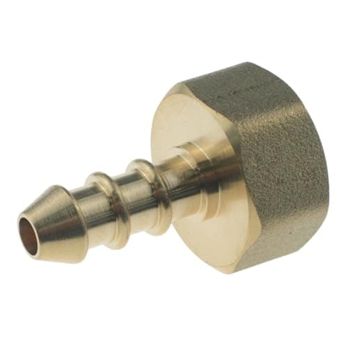 Image of Catering Parts UK LPG Fulham Nozzle 1/2" BSP Thread X 10mm OD Nipple For 8mm Bore Gas Pipe Female or Male (1/2" BSP FEMALE)