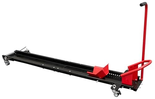 Image of Sealey - Motorcycle Upright Clamp Type Dolly - MS063V, Red