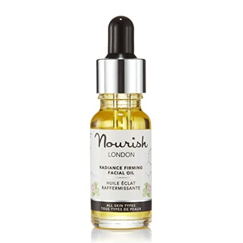 Image of Nourish London Radiance Firming Facial Oil 15ml | 100% Vegan, Omega-Rich, Non-Greasy Formula | Cruelty-Free, Deep Hydration | Suitable for All Skin Types | Multi-Award Winning Anti-Aging Oil