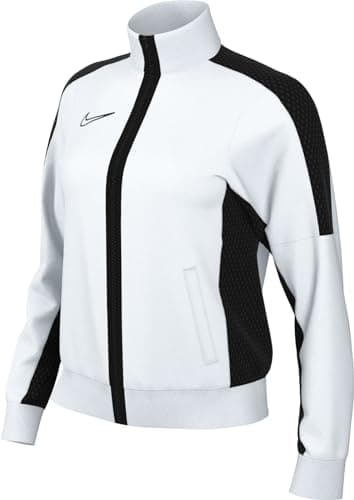 Image of NIKE DR1686-100 W NK DF ACD23 TRK JKT K Jacket Women's WHITE/BLACK/BLACK Size XL