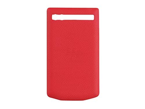 Image of Porsche Design PD Leather Battery Door Cover P`9983 Salsa Red