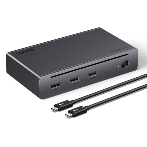 Image of UGREEN Thunderbolt 4 Dock, Revodok Max 208 (8-in-1), Single 8K or Dual 4K@60Hz Display, 85W Charging, 4x 40Gbps Thunderbolt 4, 3x 10Gbps USB-A, 1000Mbps Ethernet, Compatible for Mac and Windows PC