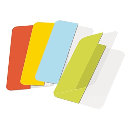 Image of 3L 40 mm Self Adhesive Twin Index Tabs - Assorted Colour (Pack of 24) 10532