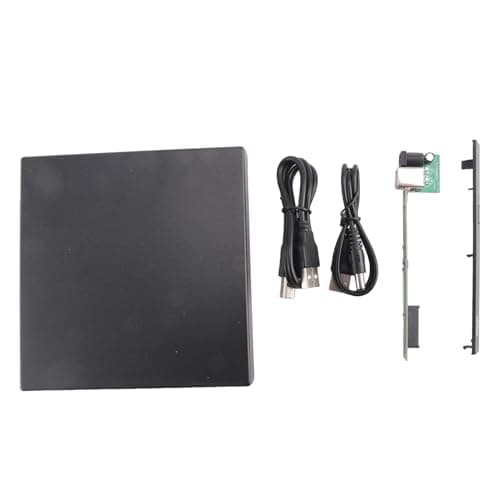 Image of FEETER 12.7mm External DVD Enclosure USB 2.0 External DVD/CD-ROM Case for Laptop Desktop PC Optical Disk Drive to