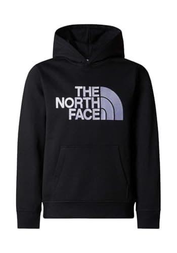 Image of The North Face Boy's Drew Peak P/O Hooded Sweatshirt, Tnf Black, 176
