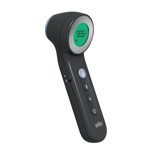 Image of Braun No Touch 3-in-1 Thermometer - Touchless Thermometer for Adults, Babies, Toddlers and Kids – Fast, Reliable, and Accurate Results