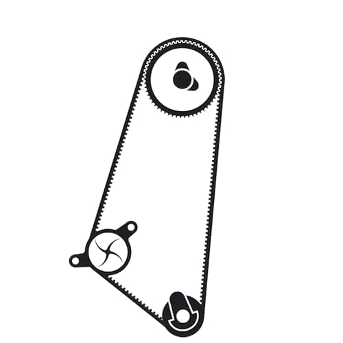 Image of SKF Water Pump And Timing Belt Kit With Gaskets VKMC 01103 Height 171 mm Length 271 mm Width 142 mm – OE Quality