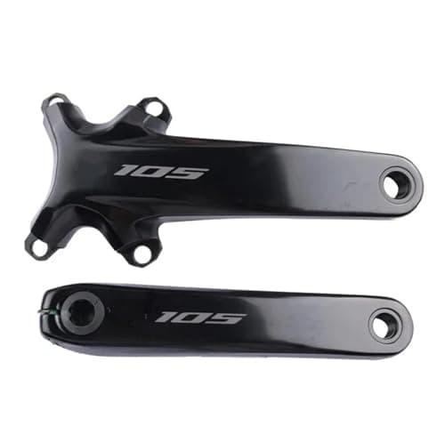 Image of Compatible For Shimano 105 R7100 Di2 Series, Crankset Crankarm 2x12s Left Right Side Pair 165/170/172.5/175mm(A Pair,170mm)