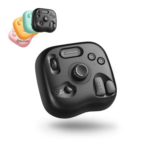 Image of TOUR BOX Lite - Editing Keyboard Compact, Artists Go-to Drawing Macro Keypad, Creative Controller with Custom Software, Streamline All Workflows (Black)